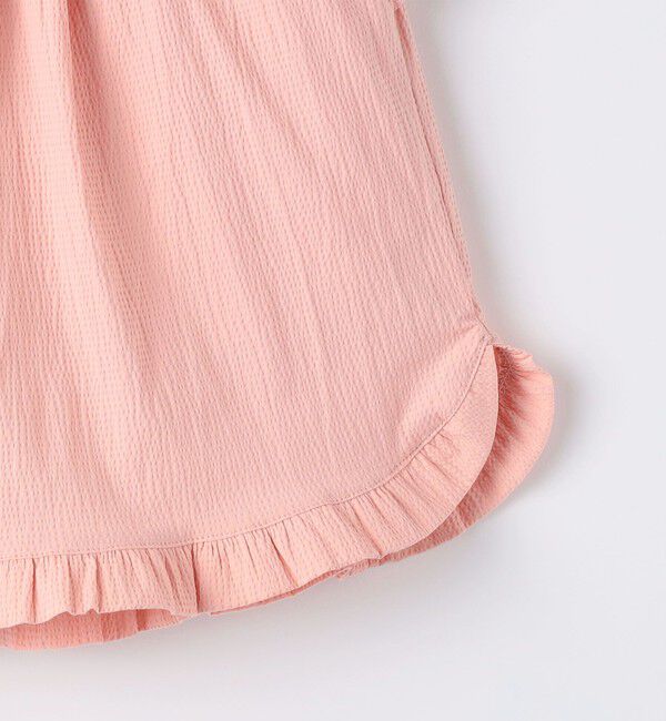 SHIPS KIDS「SHIPS KIDS:140～150cm / 〈接触冷感〉ドライタッチ フリル ショート パンツ」|その他|