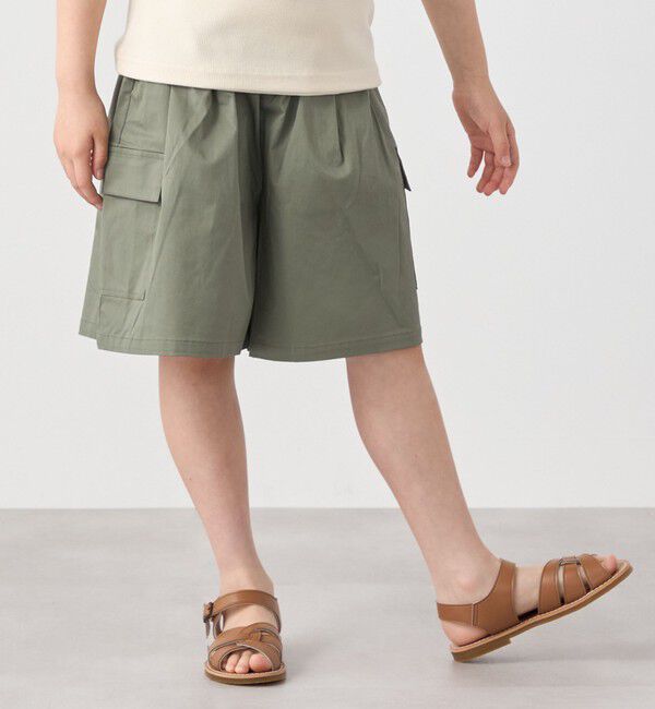 SHIPS any「SHIPS any: カーゴ キュロット パンツ<KIDS>」|キュロット|