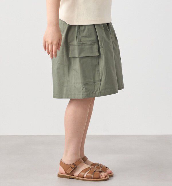 SHIPS any「SHIPS any: カーゴ キュロット パンツ<KIDS>」|キュロット|