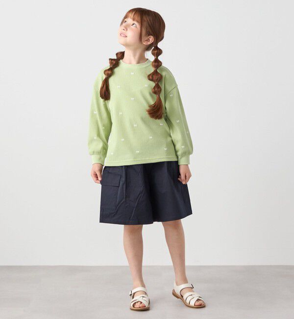 SHIPS any「SHIPS any: カーゴ キュロット パンツ<KIDS>」|キュロット|
