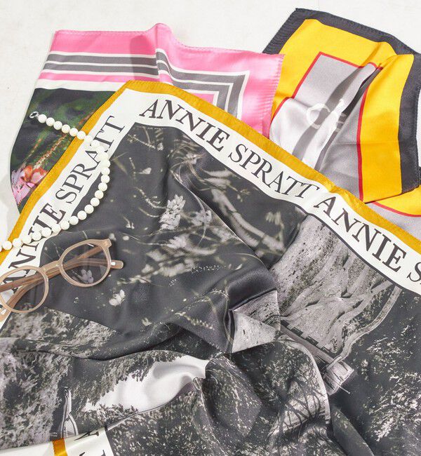 SHIPS for women「【SHIPS別注】THE CULTURE CORD: ARTIST SCARF（AS）」|バンダナ・スカーフ|ホワイト