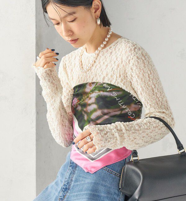 SHIPS for women「【SHIPS別注】THE CULTURE CORD: ARTIST SCARF（AS）」|バンダナ・スカーフ|