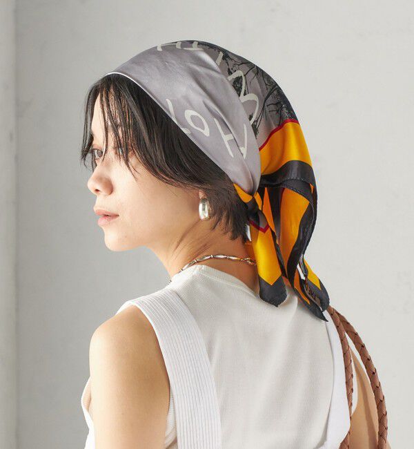 SHIPS for women「【SHIPS別注】THE CULTURE CORD: ARTIST SCARF（AS）」|バンダナ・スカーフ|イエロー系