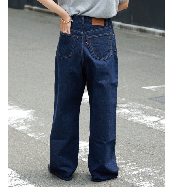 OUTDOOR PRODUCTS Usual Things「追4 ULTデニムハイライズルーズ5PKT」|デニム|