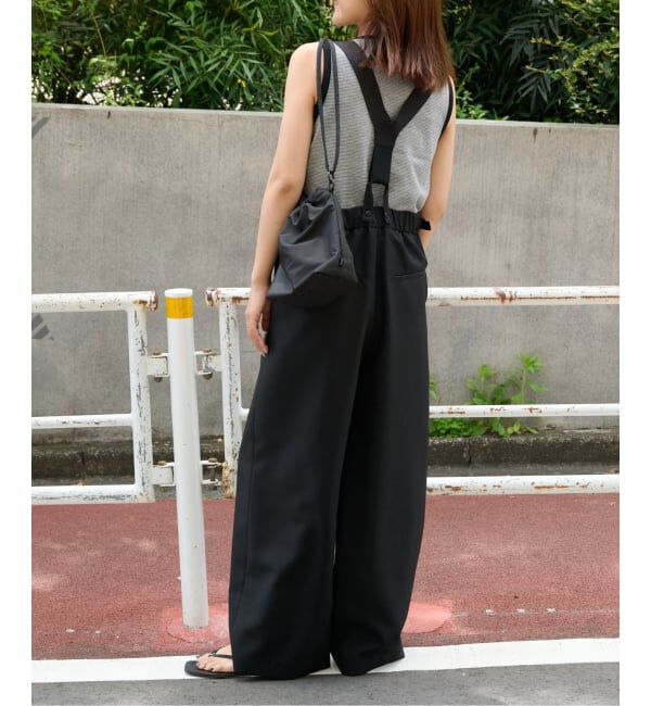 OUTDOOR PRODUCTS Usual Things「追加 TEE&times;サスペンダーパンツ2点SET 一部店舗+WEB限定」|スラックス|