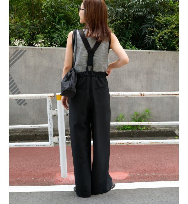 OUTDOOR PRODUCTS Usual Things「追加 TEE&times;サスペンダーパンツ2点SET 一部店舗+WEB限定」|スラックス|