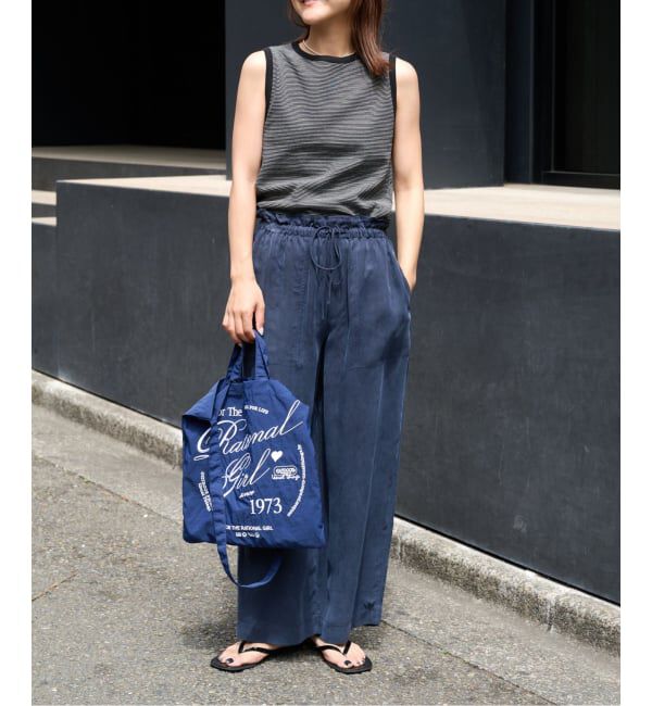 OUTDOOR PRODUCTS Usual Things「追加 キュプラステッチワークドロストパンツ」|スラックス|