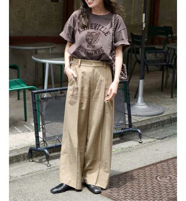 OUTDOOR PRODUCTS Usual Things「追加4 ピグメントカットオフZOO TEE」|Tシャツ・カットソー|