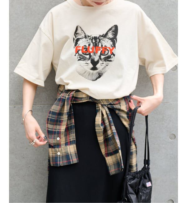 OUTDOOR PRODUCTS Usual Things「追加4 ピグメントカットオフZOO TEE」|Tシャツ・カットソー|