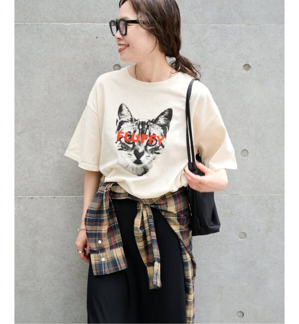 OUTDOOR PRODUCTS Usual Things「追加4 ピグメントカットオフZOO TEE」|Tシャツ・カットソー|