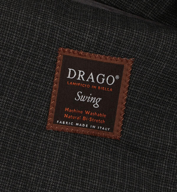 TOMORROWLAND MENS「ストレッチウール シングル3Bジャケット Drago Swing」|テーラードジャケット|