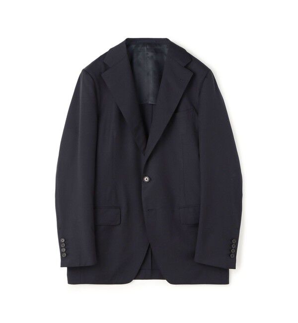 TOMORROWLAND MENS「ウールツイル シングルブレステッド2Bジャケット E.Zegna」|テーラードジャケット|68 ネイビー