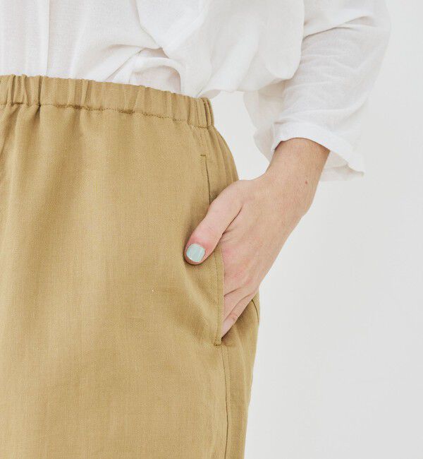 GALERIE VIE「ラミーサテン ニータックパンツ」|その他|