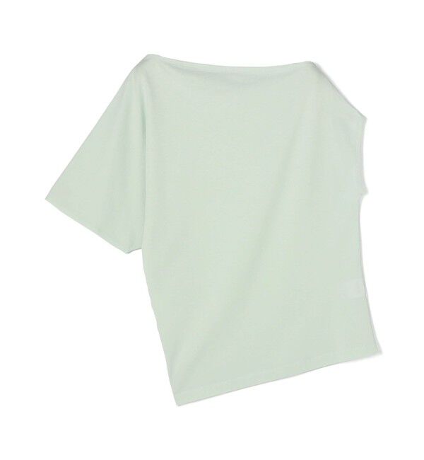 DES PRES「ソフトプレーンジャージー ツイストプルオーバー」|Tシャツ・カットソー|51 ライトグリーン