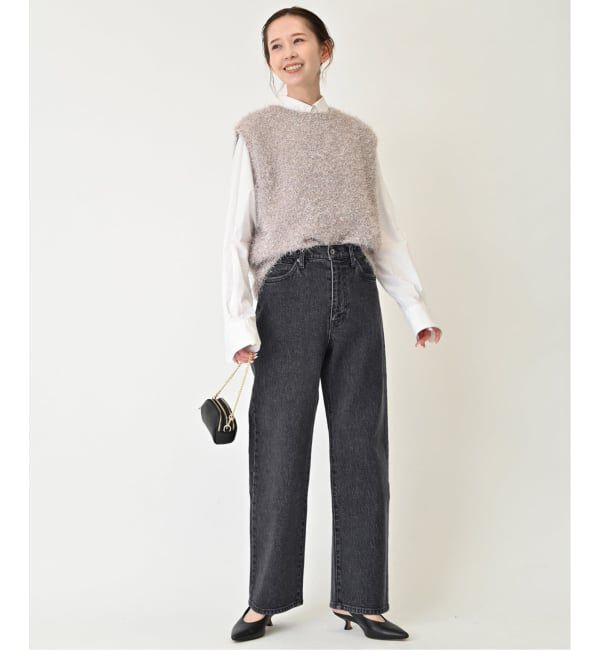 SLOBE IENA「《4サイズ展開/追加8》LE DENIM ストレートデニムパンツ」|デニム|