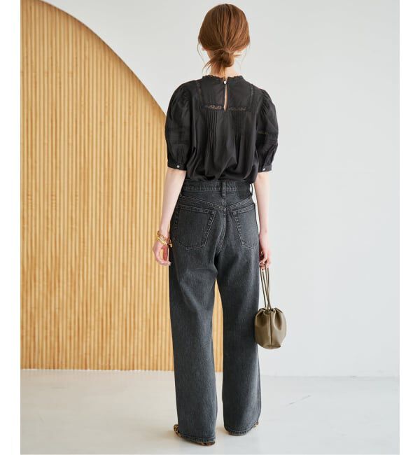 SLOBE IENA「《4サイズ展開/追加8》LE DENIM ストレートデニムパンツ」|デニム|