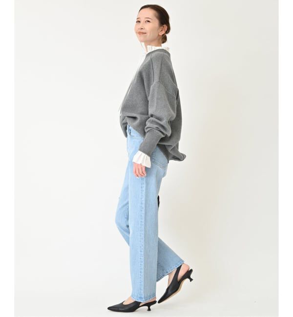 SLOBE IENA「《4サイズ展開/追加8》LE DENIM ストレートデニムパンツ」|デニム|