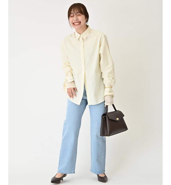 SLOBE IENA「《4サイズ展開/追加8》LE DENIM ストレートデニムパンツ」|デニム|