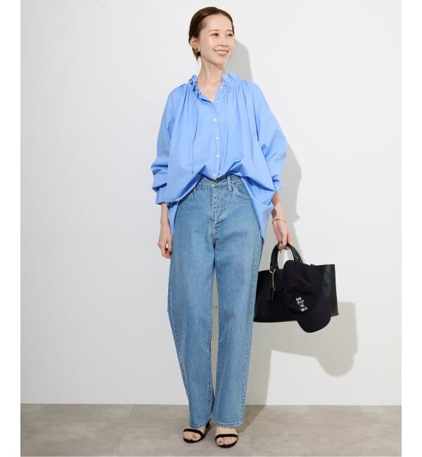 SLOBE IENA「《4サイズ展開/追加8》LE DENIM ストレートデニムパンツ」|デニム|