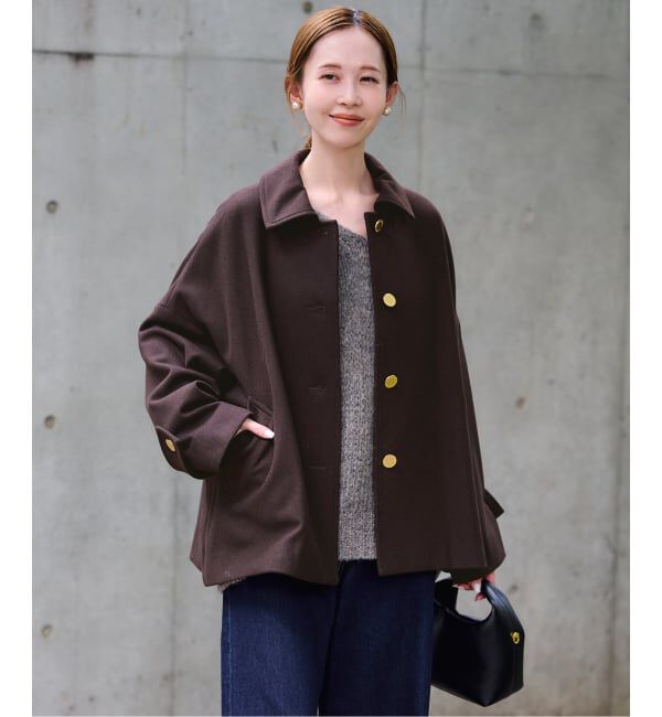 SLOBE IENA「《予約》TRADITIONAL WEATHERWEAR SLOBE別注 MALTON B/T SHORT」|ステンカラーコート|