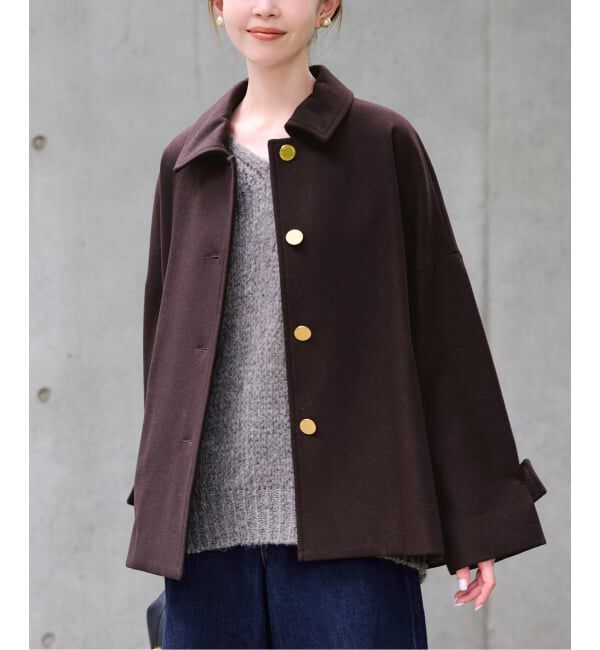 SLOBE IENA「《予約》TRADITIONAL WEATHERWEAR SLOBE別注 MALTON B/T SHORT」|ステンカラーコート|