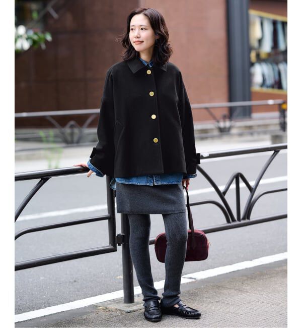 SLOBE IENA「《予約》TRADITIONAL WEATHERWEAR SLOBE別注 MALTON B/T SHORT」|ステンカラーコート|