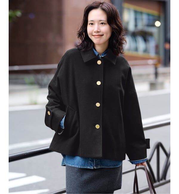 SLOBE IENA「《予約》TRADITIONAL WEATHERWEAR SLOBE別注 MALTON B/T SHORT」|ステンカラーコート|