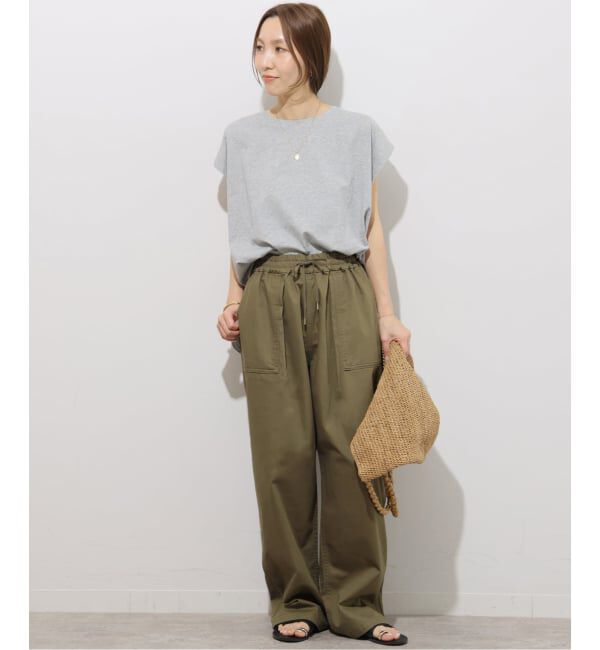JOURNAL STANDARD relume「《追加予約 / 新色》ギャザーワイドベイカー」|カーゴ|