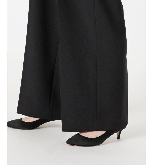 Spick and Span「≪追加≫ダブルクロスツータックパンツ」|スラックス|
