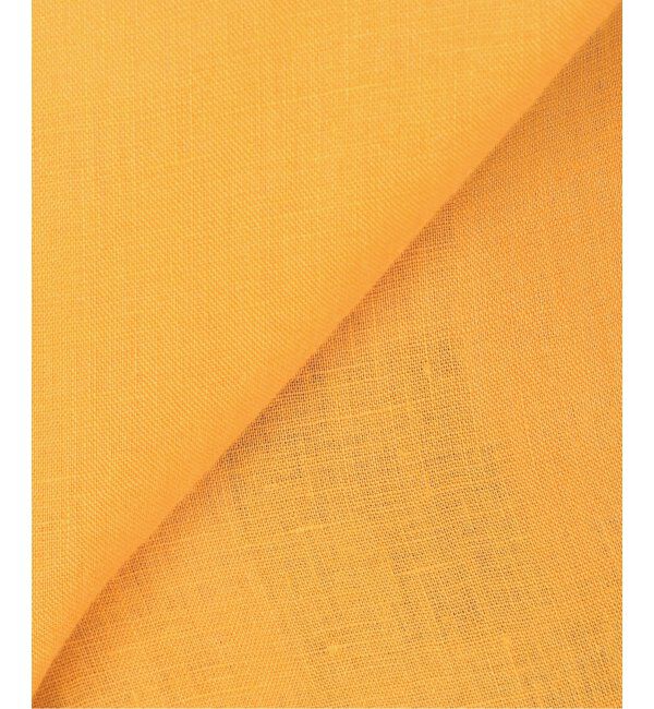 Spick and Span「≪追加≫80リネンカシュクールビッグシャツ」|シャツ・ブラウス|