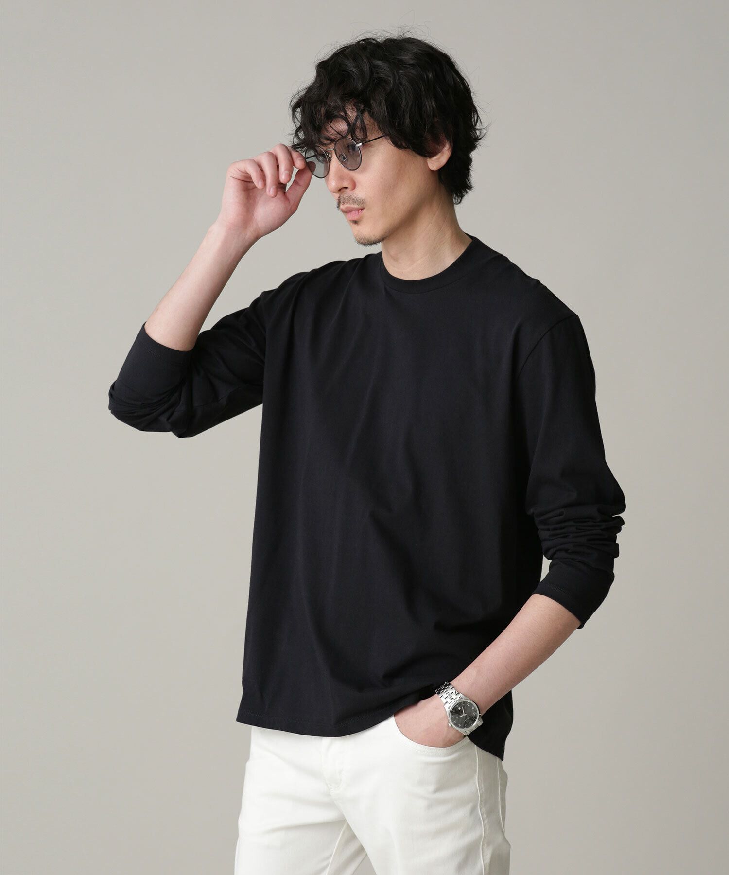 nano･universe「LB.03/ジャケT 長袖」|Tシャツ・カットソー|