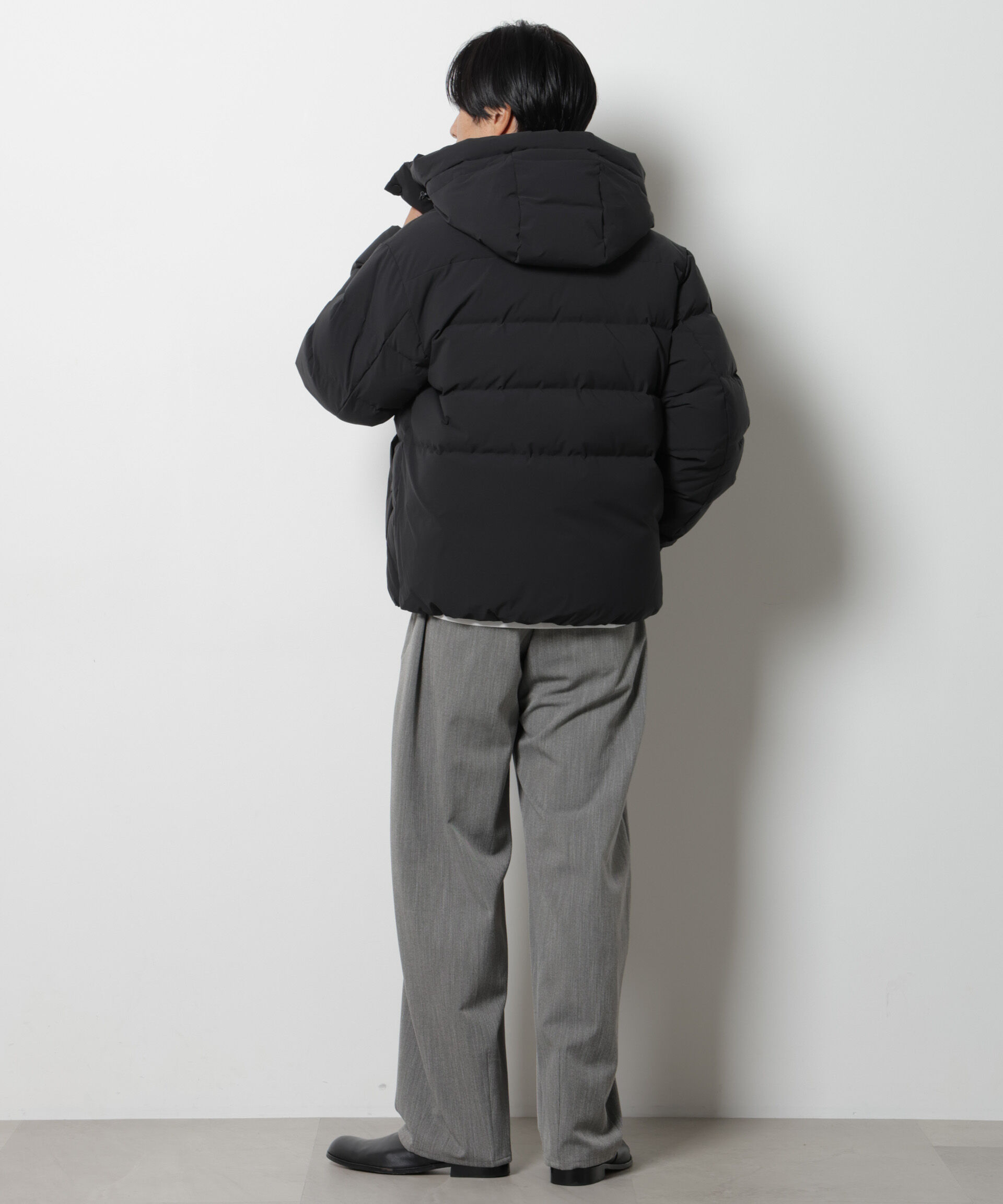 NANO universe「「西川ダウン(R)」SOLOTEXショートダウン」|ダウン|