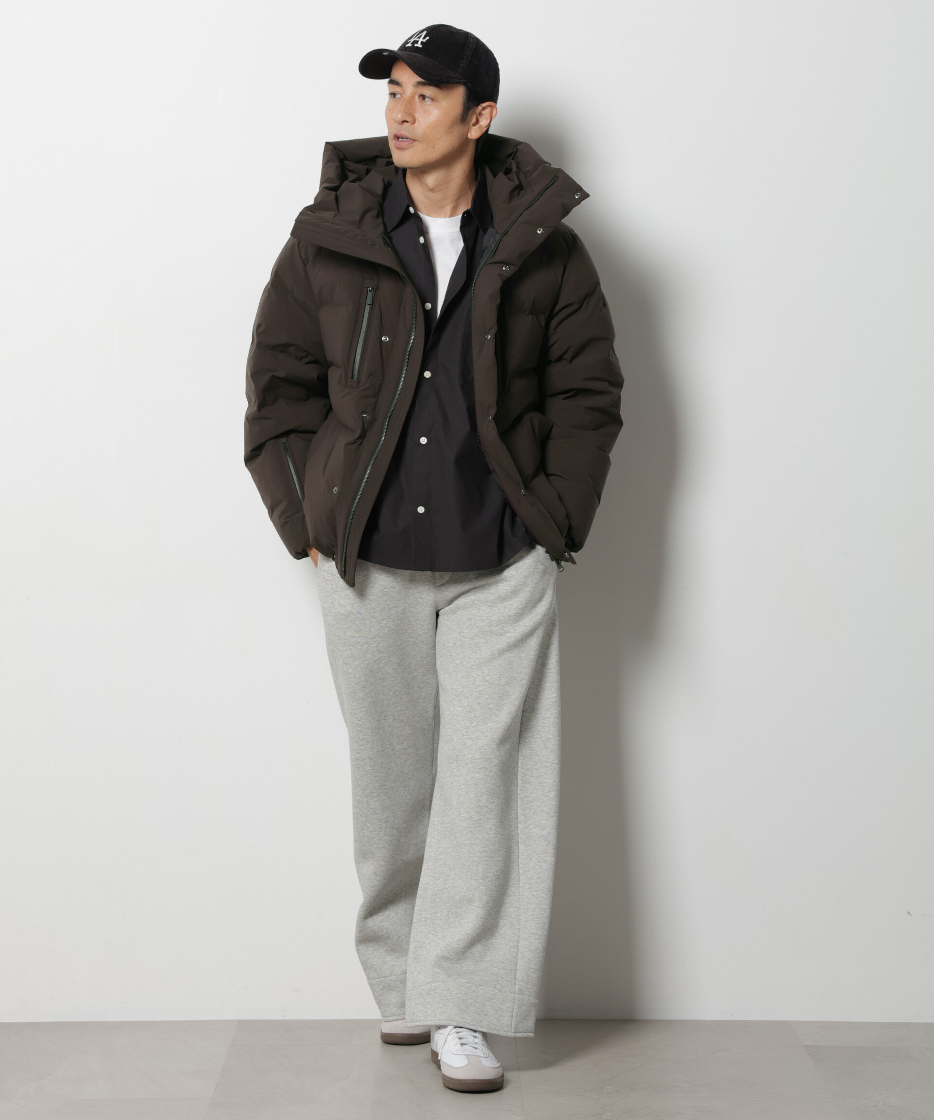 NANO universe「「西川ダウン(R)」SOLOTEXショートダウン」|ダウン|