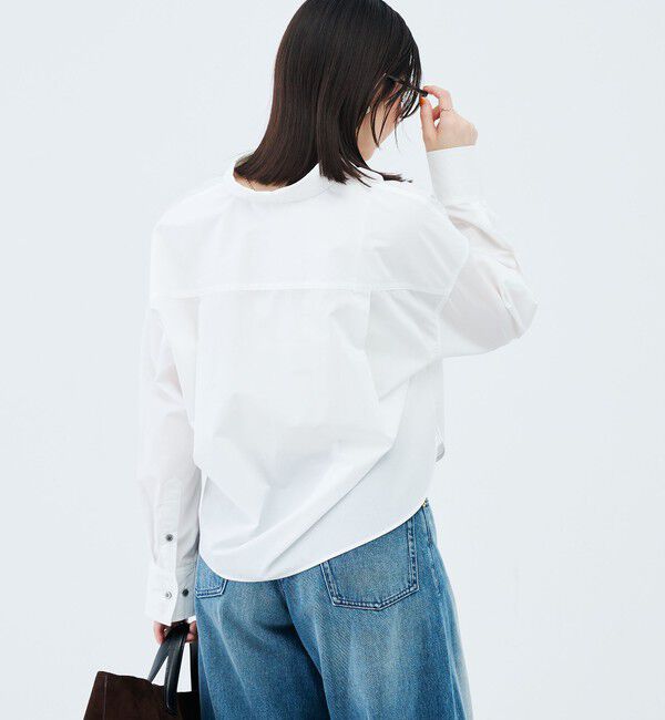 NOLLEY'S「ウォッシャブルMY STANDARDショートシャツ」|シャツ・ブラウス|