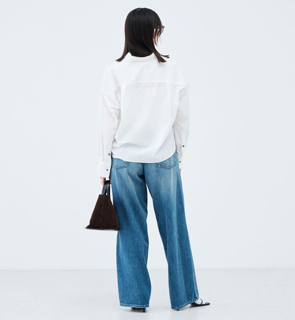 NOLLEY'S「ウォッシャブルMY STANDARDショートシャツ」|シャツ・ブラウス|