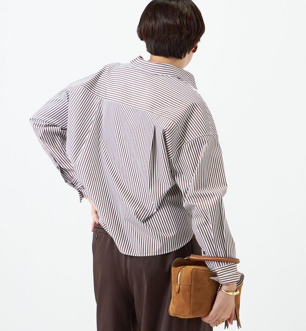 NOLLEY'S「ウォッシャブルMY STANDARDショートシャツ」|シャツ・ブラウス|