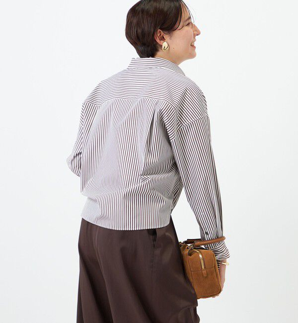 NOLLEY'S「ウォッシャブルMY STANDARDショートシャツ」|シャツ・ブラウス|
