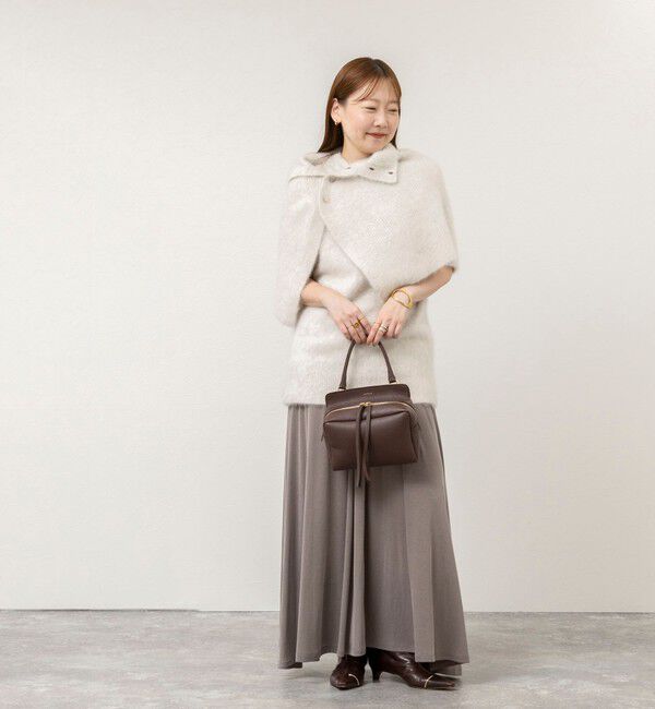NOLLEY'S sophi「【WEB限定】《セットアップ対応》ウォッシャブルフィブリルテレコフレアーマキシスカート」|スカート|