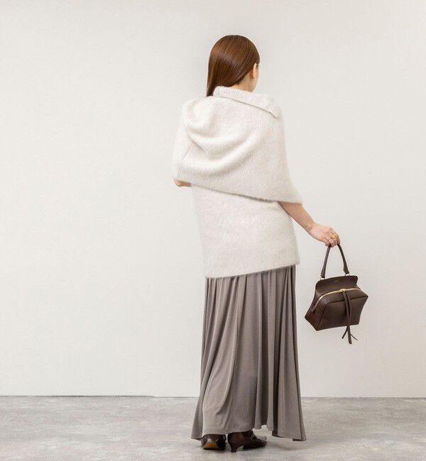 NOLLEY'S sophi「【WEB限定】《セットアップ対応》ウォッシャブルフィブリルテレコフレアーマキシスカート」|スカート|