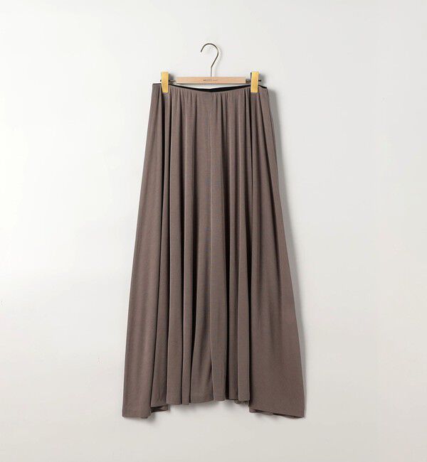 NOLLEY'S sophi「【WEB限定】《セットアップ対応》ウォッシャブルフィブリルテレコフレアーマキシスカート」|スカート|