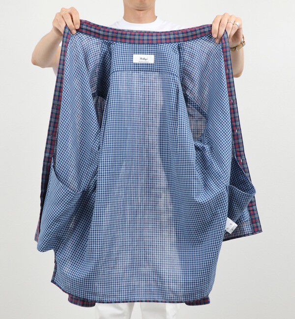 NOLLEY'S goodman「ダブルガーゼ レギュラーカラーオーバーシャツ 26AW」|シャツ・ブラウス|