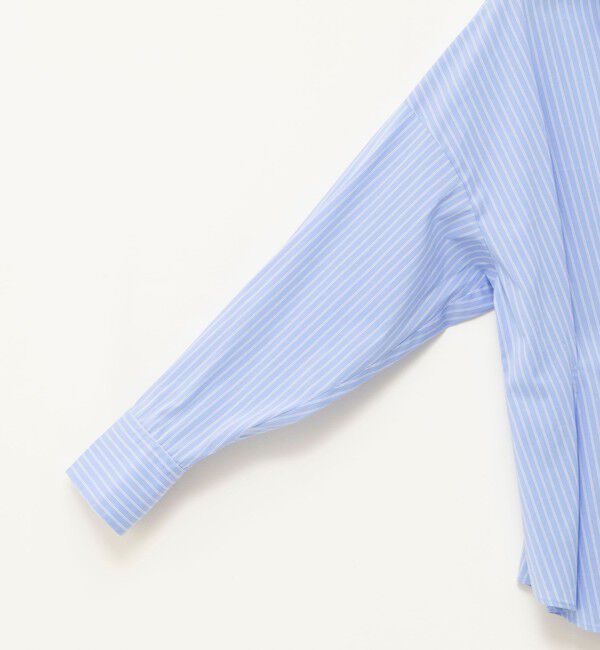 NOLLEY'S「【WEB＆一部店舗限定カラー】【GOODS BUYER 石田別注カラー】ストレッチタフタスキッパータックシャツ」|シャツ・ブラウス|