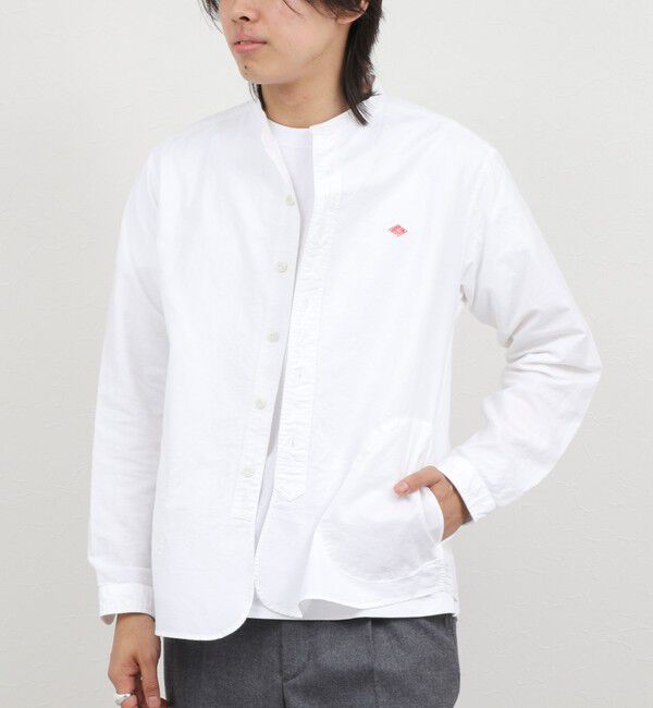 NOLLEY'S goodman「【DANTON/ダントン】SOX BAND COLLAR SHIRT（DT-B0280）」|シャツ・ブラウス|