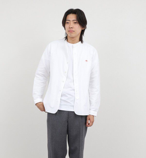 NOLLEY'S goodman「【DANTON/ダントン】SOX BAND COLLAR SHIRT（DT-B0280）」|シャツ・ブラウス|