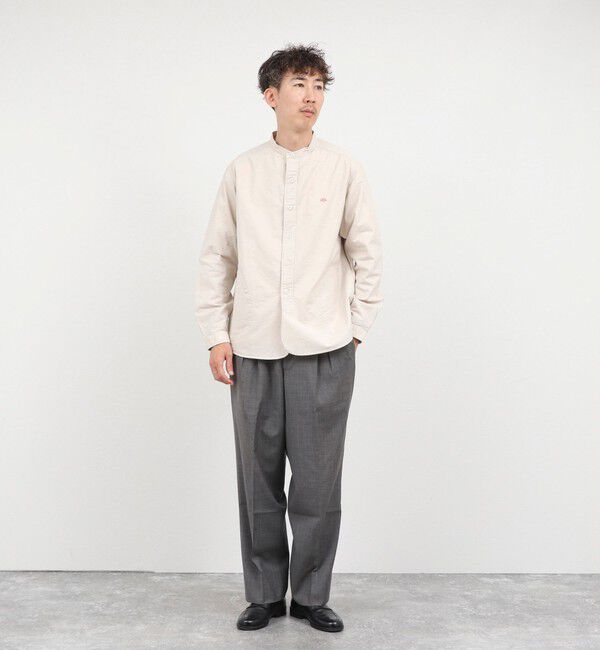NOLLEY'S goodman「【DANTON/ダントン】SOX BAND COLLAR SHIRT（DT-B0280）」|シャツ・ブラウス|