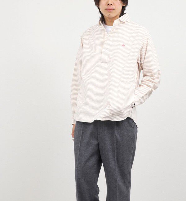 NOLLEY'S goodman「【DANTON/ダントン】ROUND COLLAR P/O SHIRT（DT-B0282 OXP）」|シャツ・ブラウス|