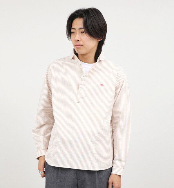 NOLLEY'S goodman「【DANTON/ダントン】ROUND COLLAR P/O SHIRT（DT-B0282 OXP）」|シャツ・ブラウス|