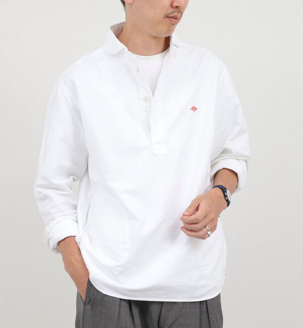 NOLLEY'S goodman「【DANTON/ダントン】ROUND COLLAR P/O SHIRT（DT-B0282 SOX）」|シャツ・ブラウス|