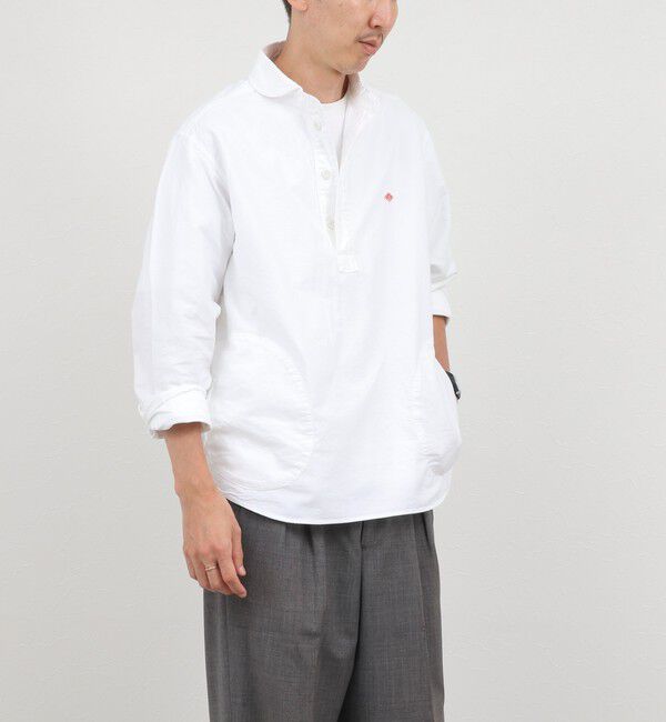NOLLEY'S goodman「【DANTON/ダントン】ROUND COLLAR P/O SHIRT（DT-B0282 SOX）」|シャツ・ブラウス|