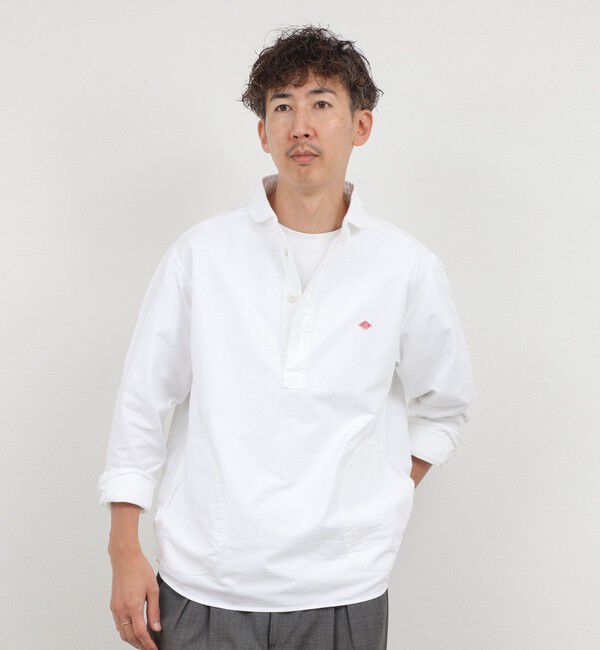 NOLLEY'S goodman「【DANTON/ダントン】ROUND COLLAR P/O SHIRT（DT-B0282 SOX）」|シャツ・ブラウス|